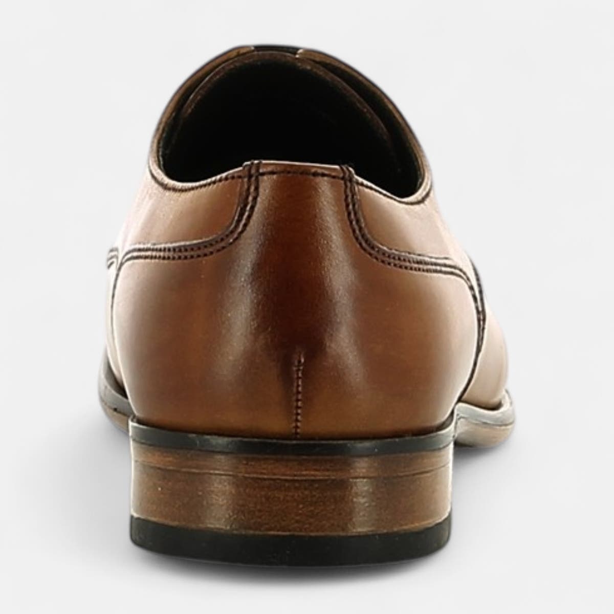 Derbies Homme en cuir cognac