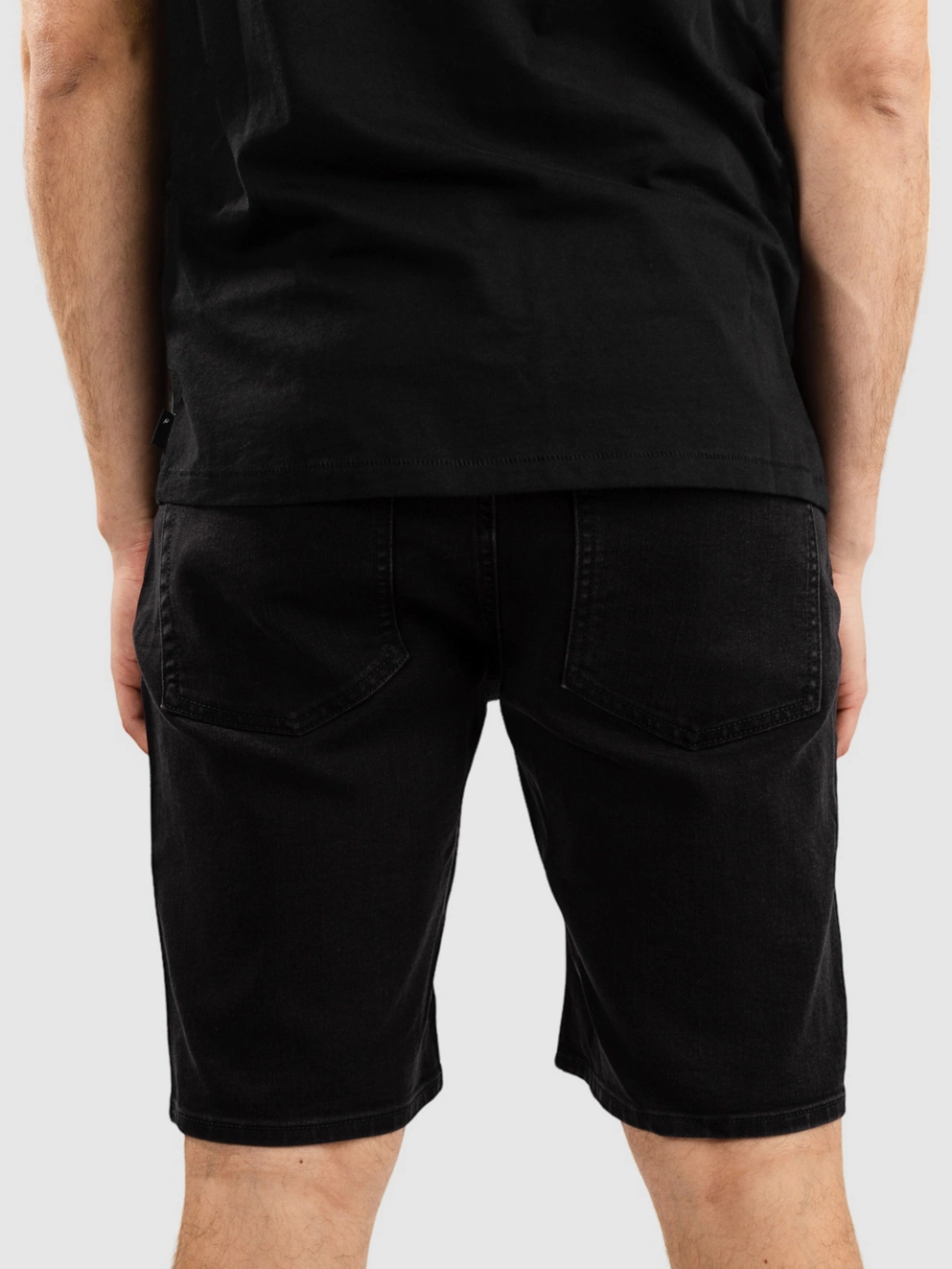 Volcom Solver Denim Shorts black out