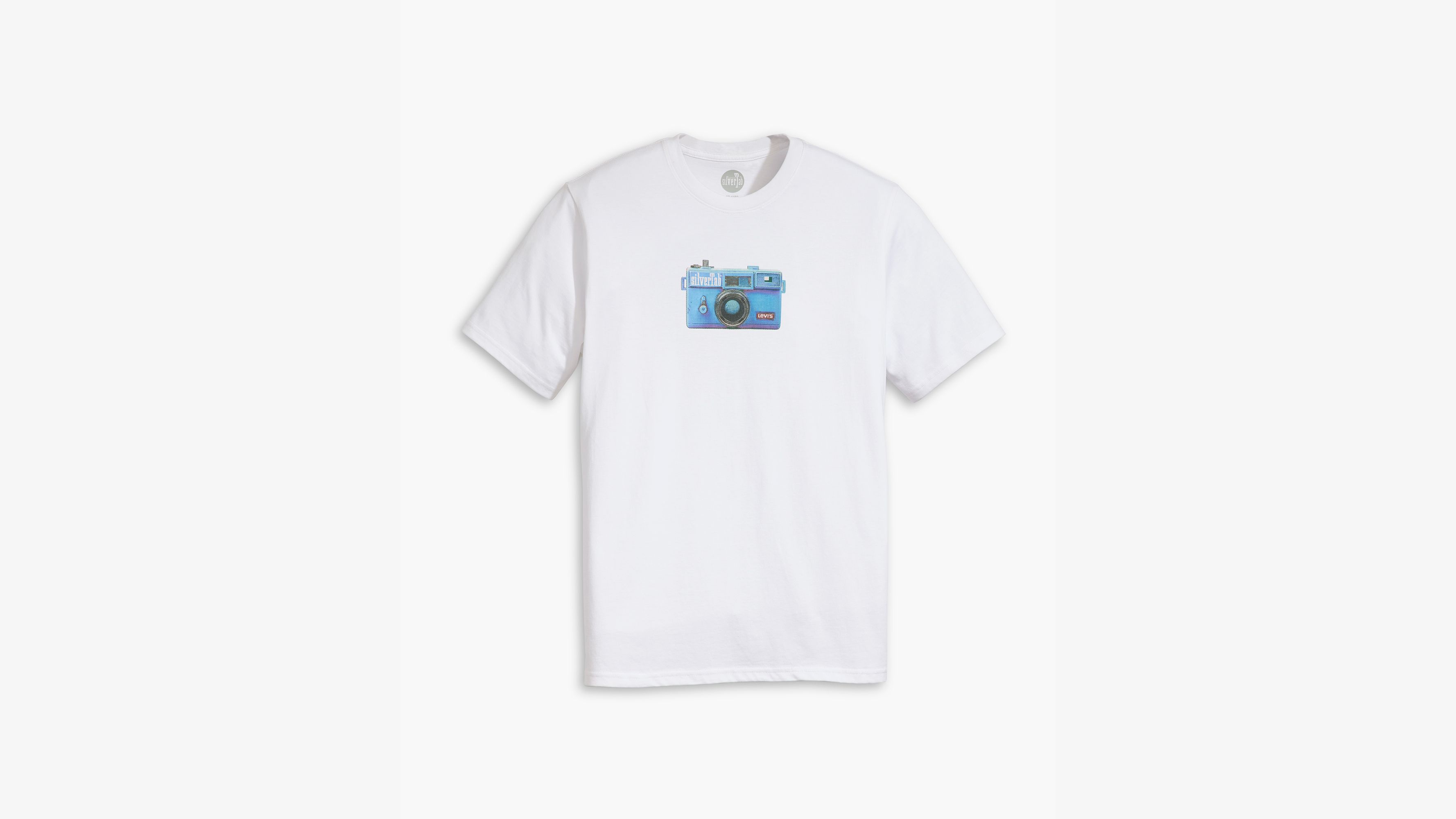 T-shirt graphique Relaxed - Camera Relaxed Tee White+ - Blanc