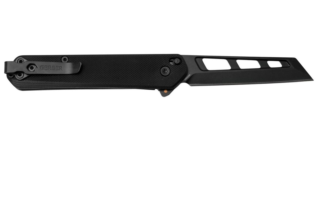 Gerber Spire Assisted 1067368 Black G10, D2, zakmes