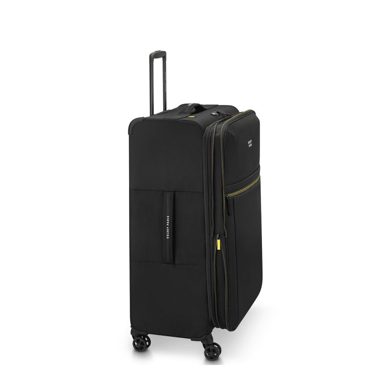 Valise souple Brochant 3 Extensible 78 cm Noir Profond