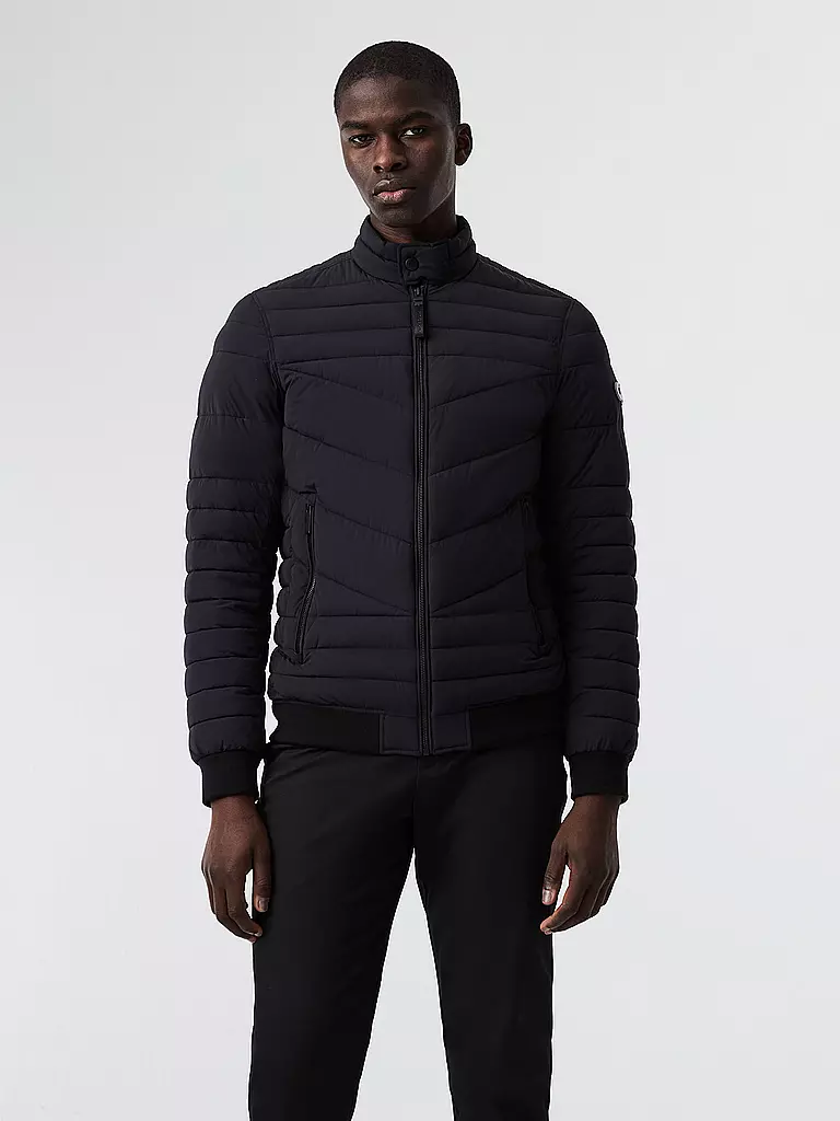 ALPHATAURI Leichtsteppjacke OLAT  schwarz