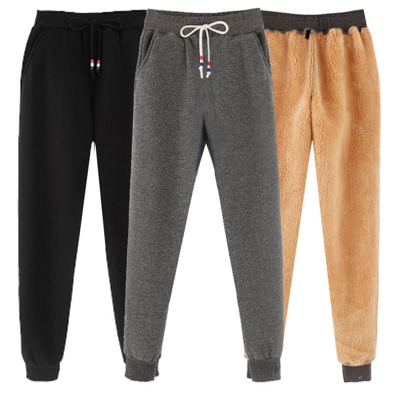 Racoon - Fleecegevoerde joggingbroek met trekkoord in de taille