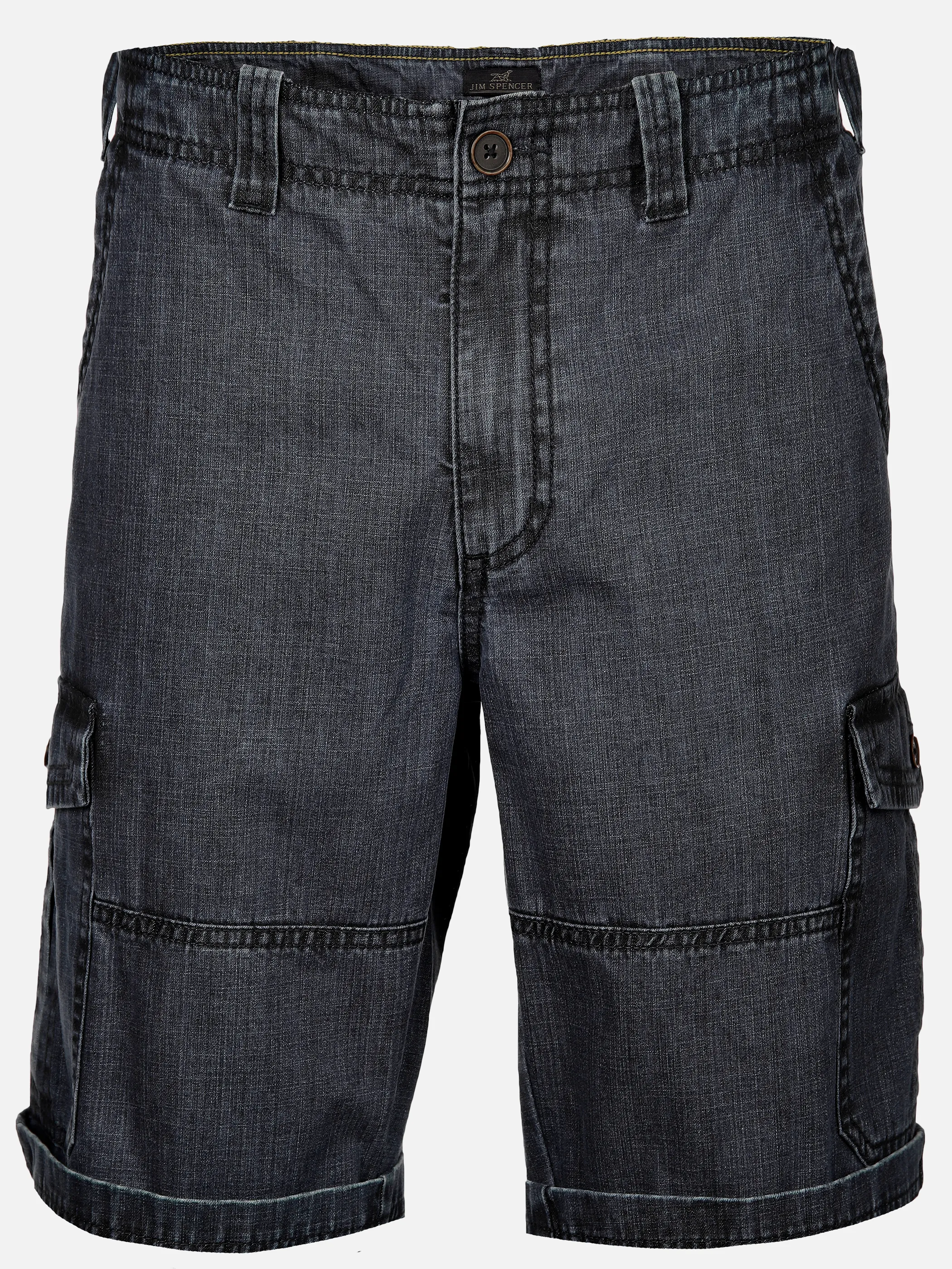 Herren Cargo Bermuda aus Denim
