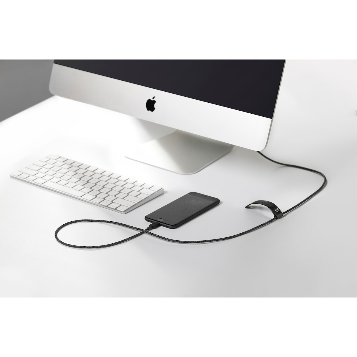 Native Union Belt USB-C til Lightning kabel (sebra)