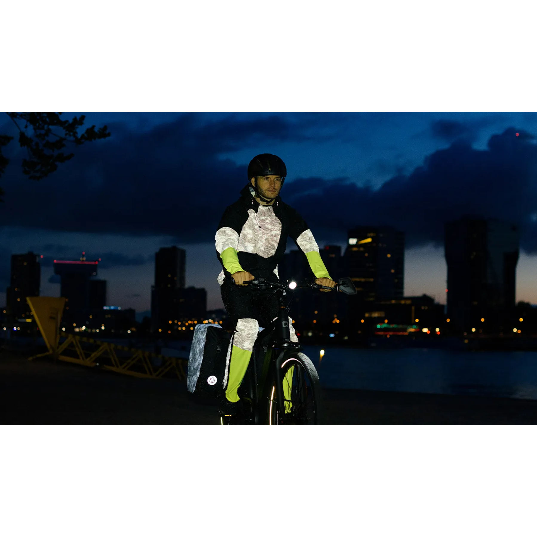 AGU Tech Commuter Reflection Regenjas Heren