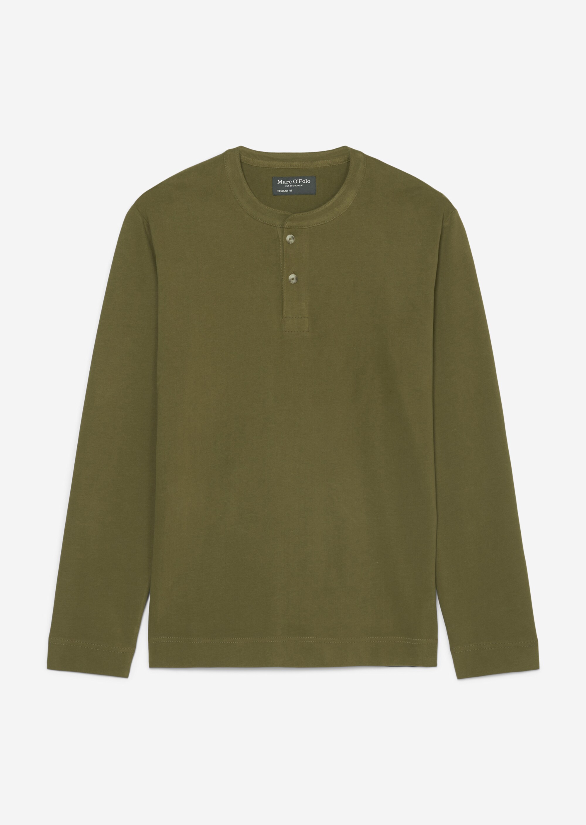 Serafino regular aus softem Heavy-Jersey