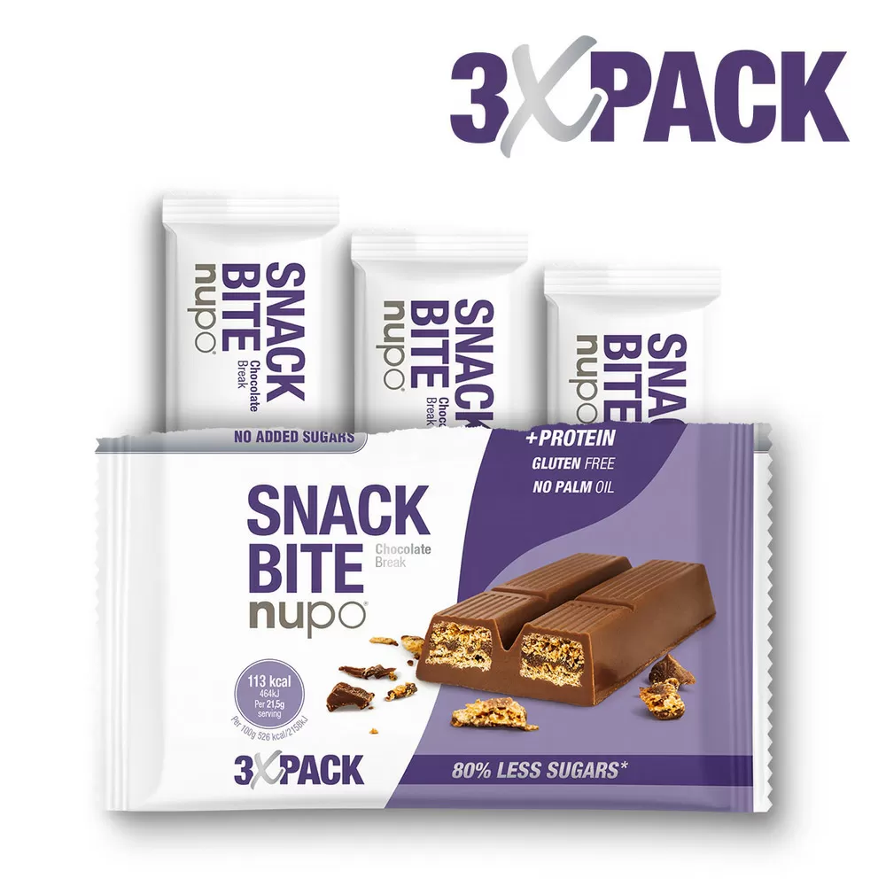Nupo Snack Bite Chocolate Break - 65 g.