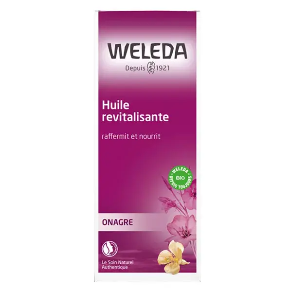 Óleo revitalizante de prímula orgânica Weleda 100ml