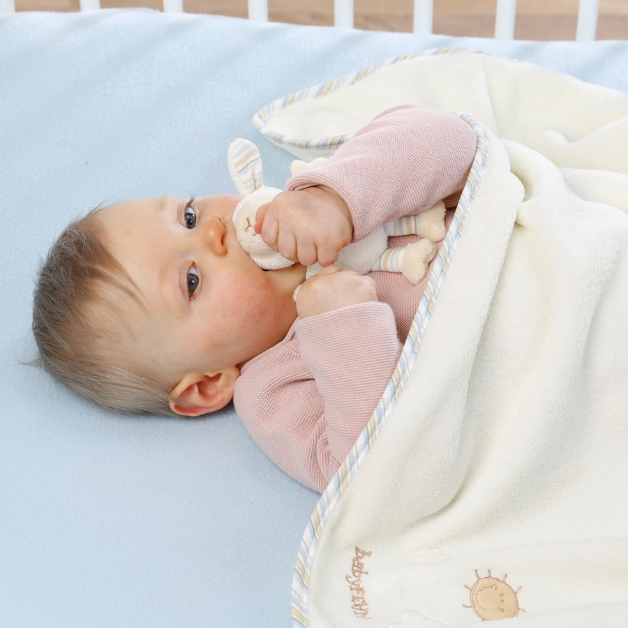 FEHN Kuscheldecke Baby Love Schaf Paul