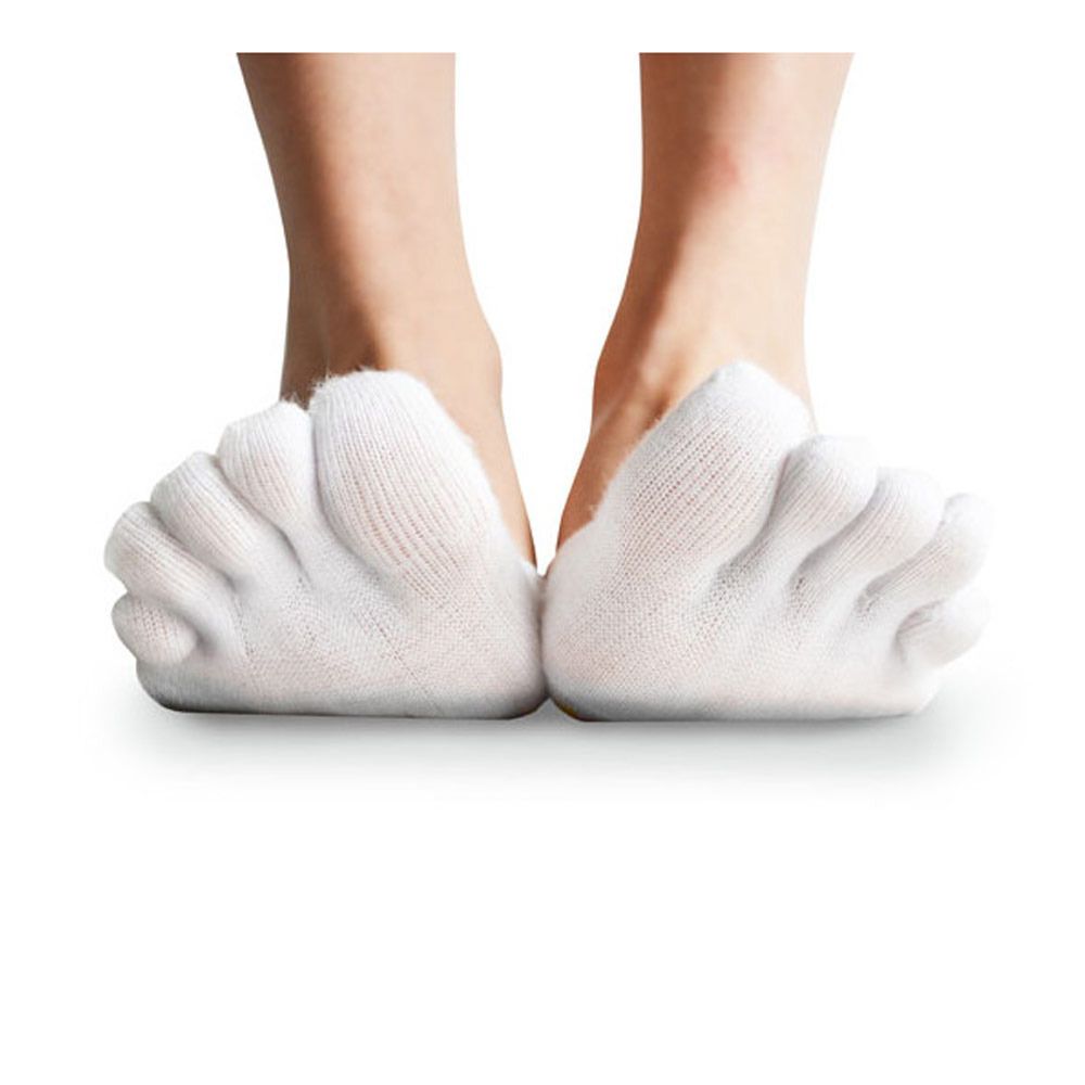 Five Fingers ATHLETIC NO-SHOW - Chaussettes blanc