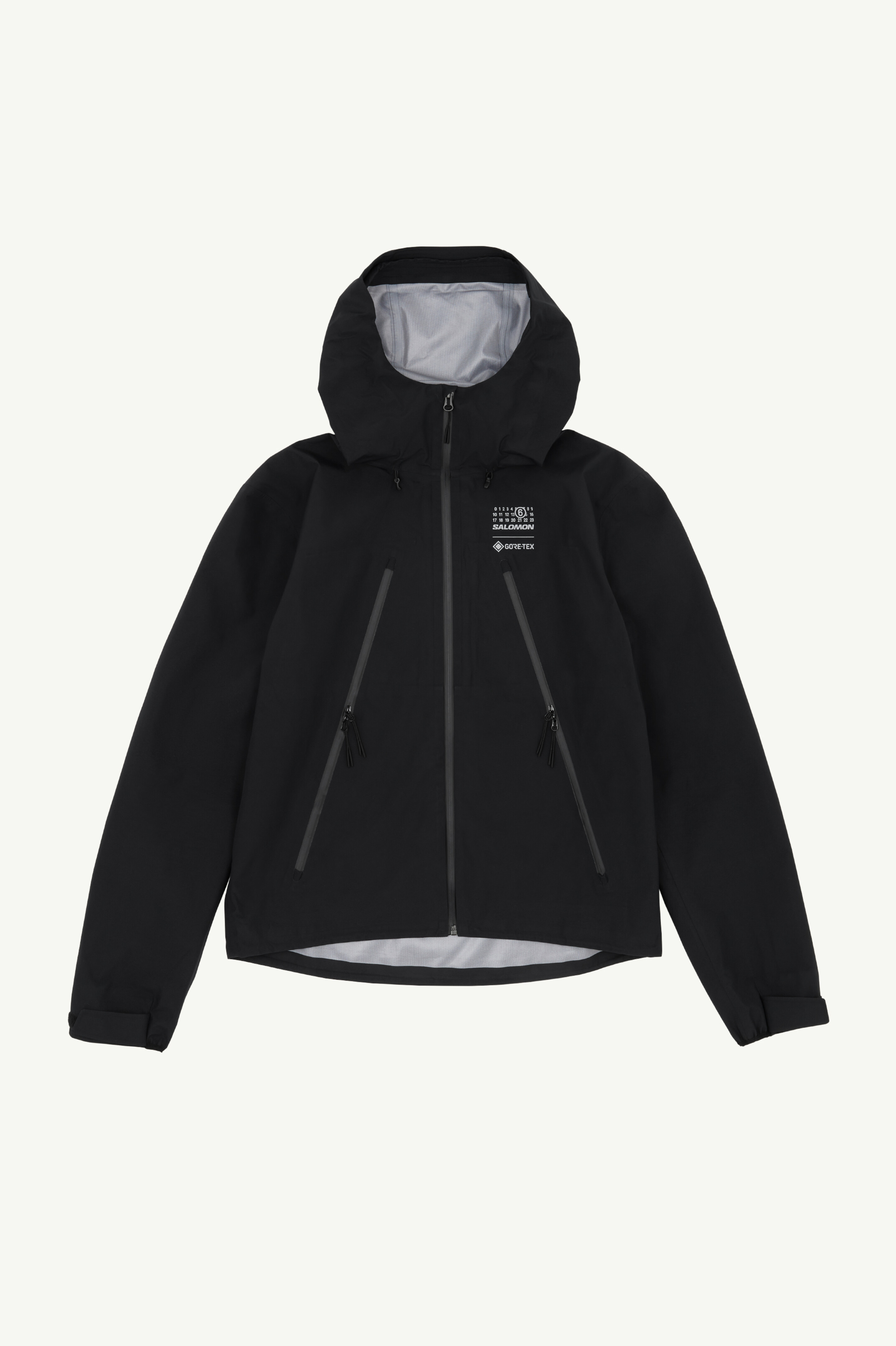 Coupe-vent à capuche GORE-TEX MM6 x Salomon Noir