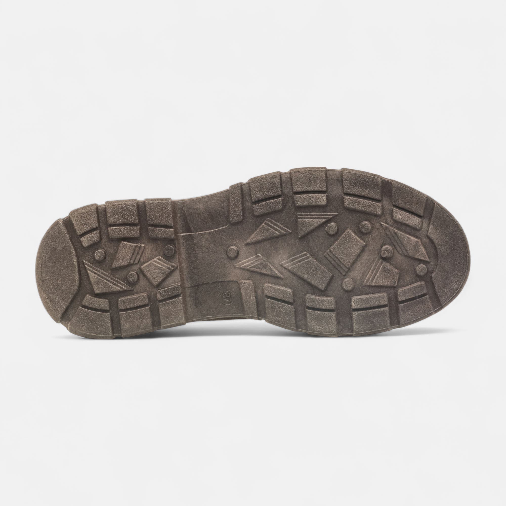 Baskets hautes Femme marron