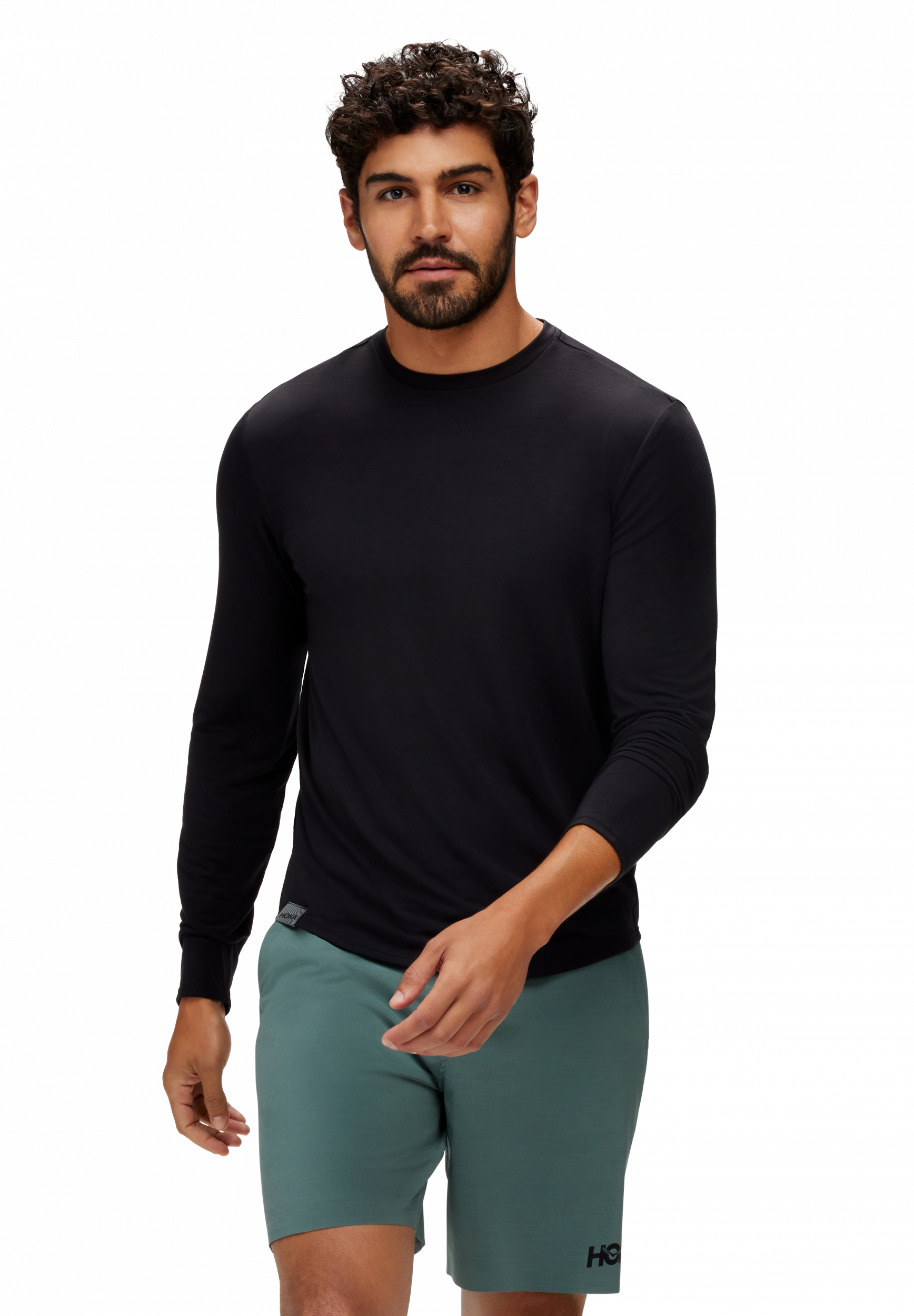 Essential LS Tee Herre Black