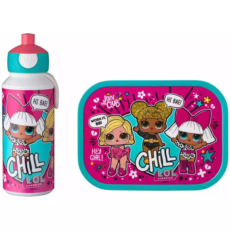 Mepal Lunchset Campus 400 ml + 700 ml 2er Set türkis-pink