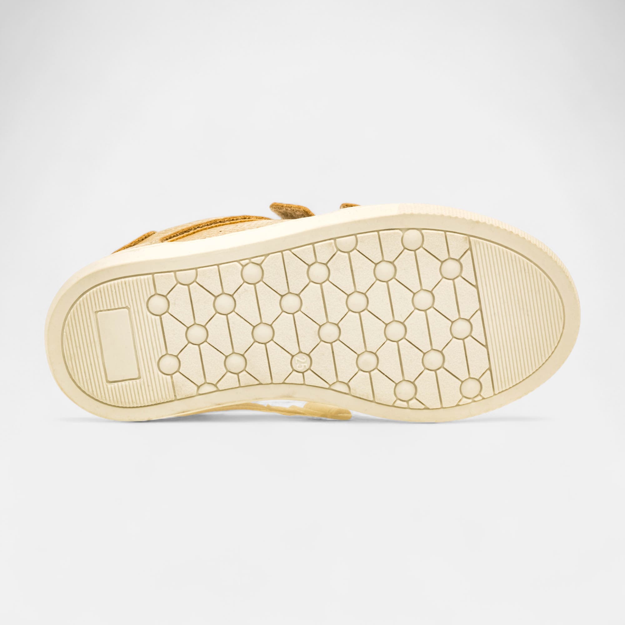 Baskets basses Fille or