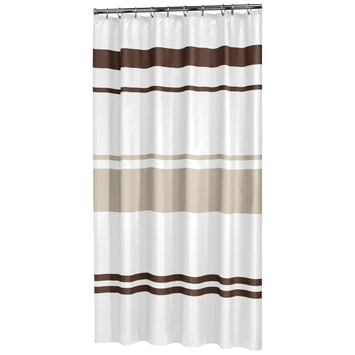Sealskin Douchegordijn Urban Textiel Bruin/Beige 200x180 cm