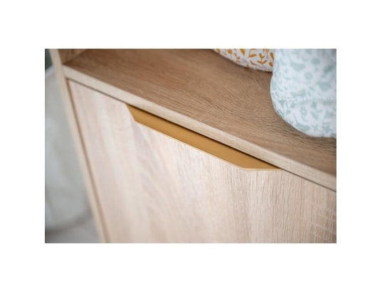 SAUTHON - Chambre bébé trio azur - lit 120x60 + commode a langer 3 tir