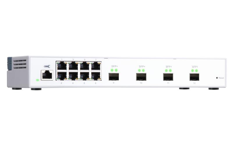 SFP+ Switch QSW-M408S 12 Port<br>QNAP QSW-M408S, Switch 8-Port 10GbE