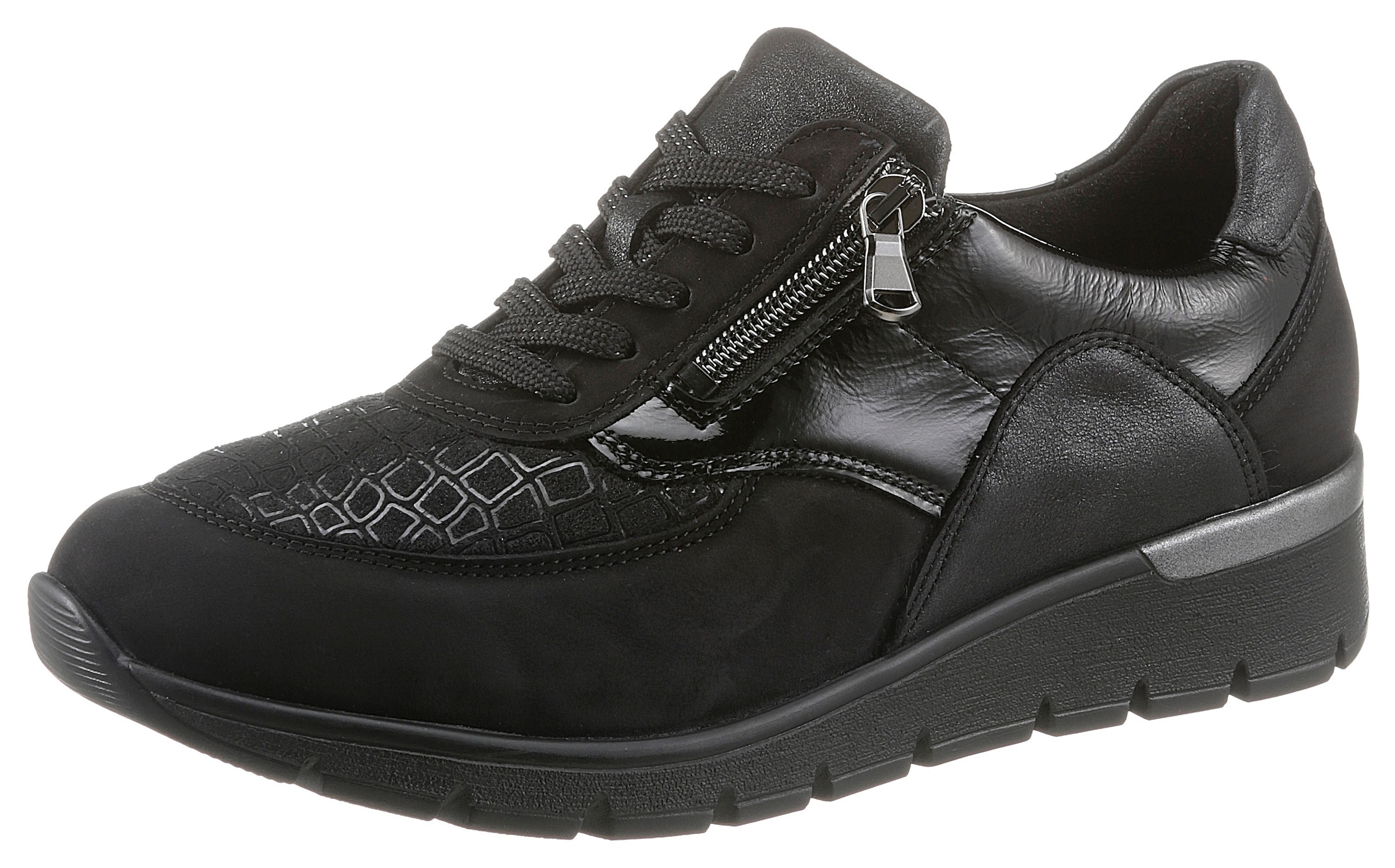 Waldläufer Schnürschuh »K-RAMONA-Soft«  mit Luftpolster-Laufsohle, K-Weite
