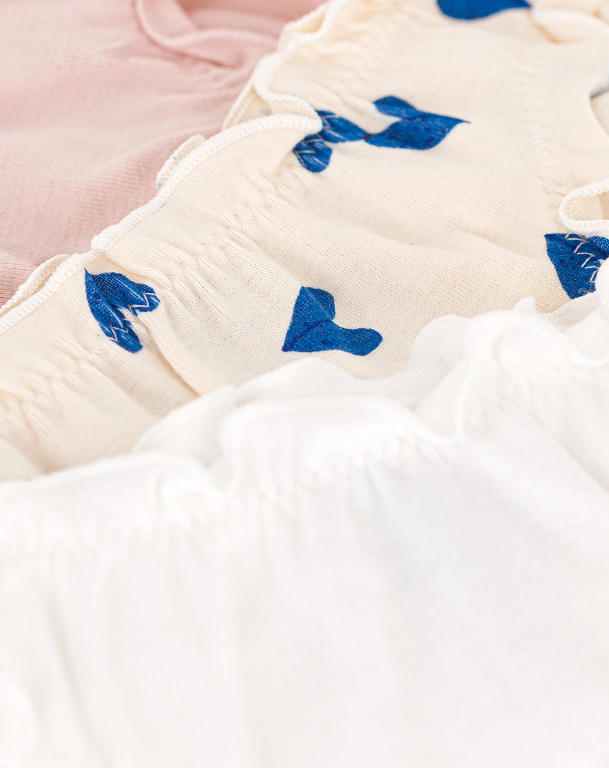 Slip HEARTS 3er Set in bunt