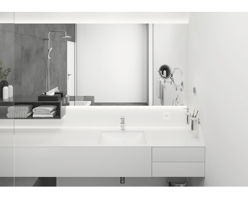 hansgrohe wastafelmengkraan met eengreepsmengkraan VERNIS SHAPE 100 chroom met trekstang 71561000