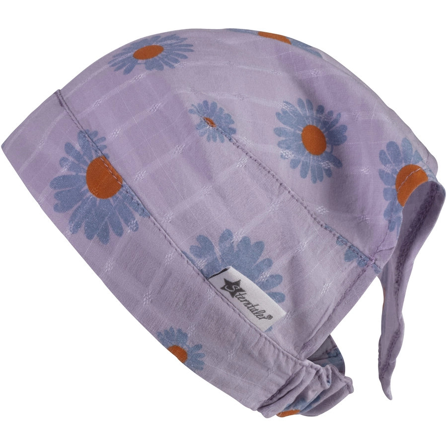 Sterntaler Kopftuch Blume flieder