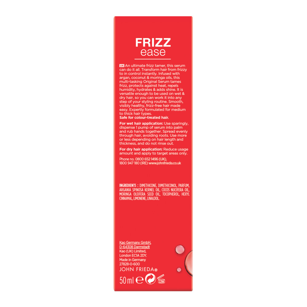 John Frieda Frizz Ease Original Serum50 ml