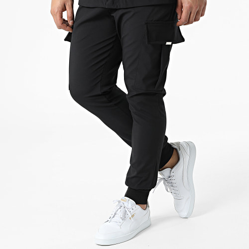 Ensemble Veste Et Pantalon Jogging LL254 Noir