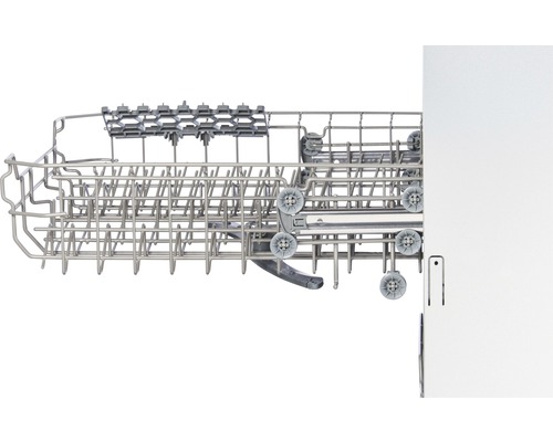 Held Furniture keukenblok met apparatuur Milan 390 cm grijs hoogglans gedemonteerd omkeerbaar model 637.1.6211
