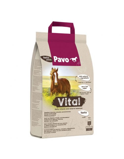 Pavo Vital Navulzak Emmer - Voedingssupplement - 8 kg Navulzak