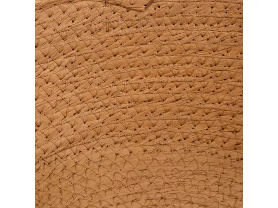 Panier marron en corde tressée d29x11h