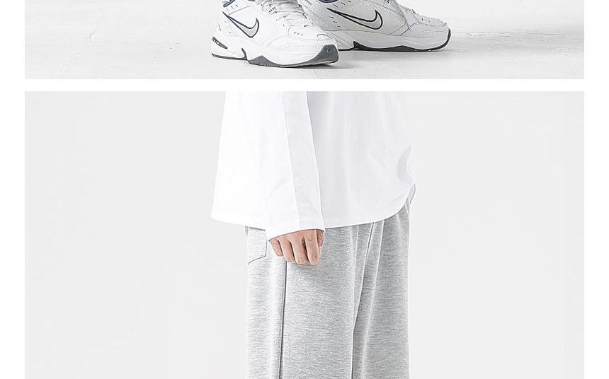 CosmoCorner - Rechte cropped joggingbroek