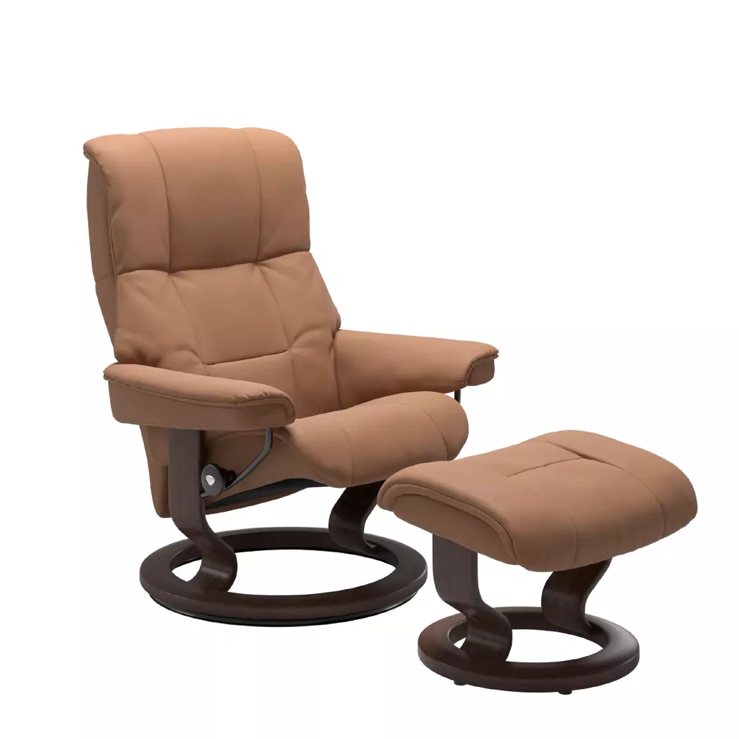Sessel mit Hocker Mayfair Classic