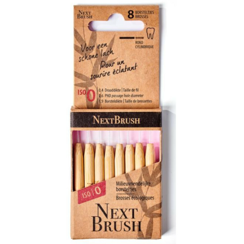 Nextbrush Ragers Bamboe ISO 08 stuks