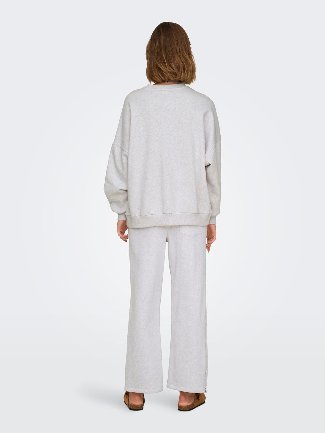 ONLDEBORAH Sweatshirt Light Grey Melange