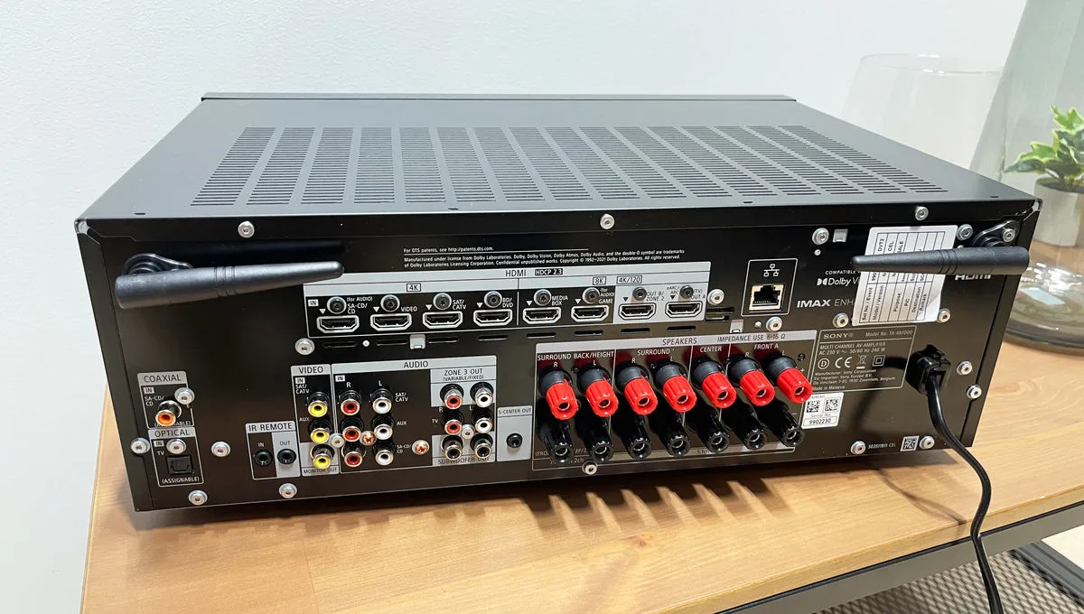 Sony TA-AN1000   SA-RS3S (la paire) Amplis home-cinéma