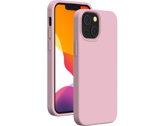 BIGBEN - Coque iPhone COVSOFTIP1354LP Coque rose iPhone 13 mini