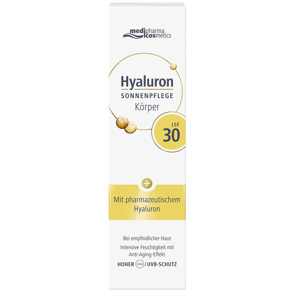 medipharma cosmetics Hyaluron Sonnenpflege Körper LSF 30