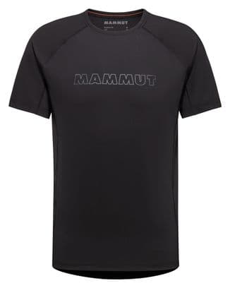 T-Shirt Technique Mammut Selun FL Logo Noir