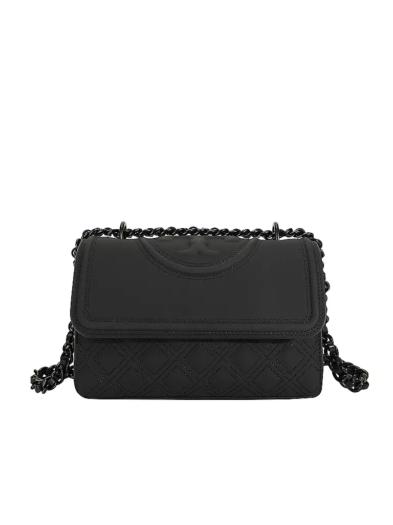 TORY BURCH Ledertasche - Umhängetasche FLEMING MATTE schwarz