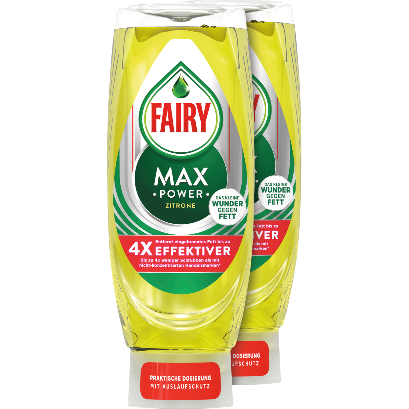 Fairy Max Power Zitrone 2x545ml