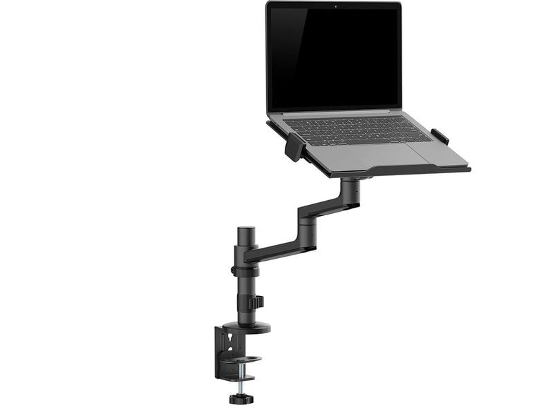 NEOMOUNTS Tischhalterung DS20-425BL1 bis 5 kg – Schwarz Full-Motion-Tischhalterung für 11.6-17.3