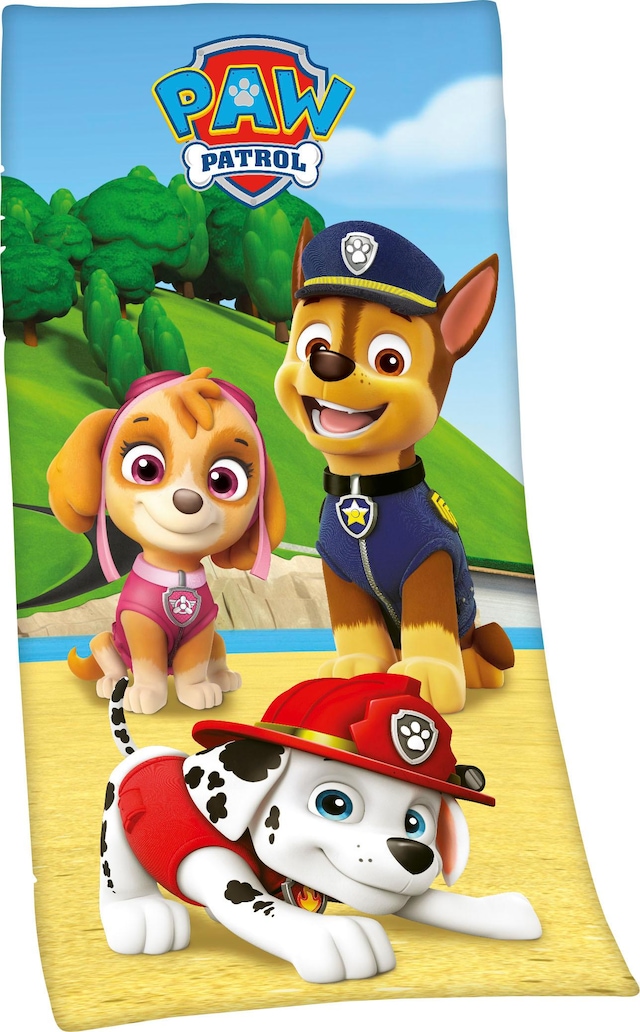 PAW PATROL Badetuch »Paw Patrol« mit niedlichem Motiv