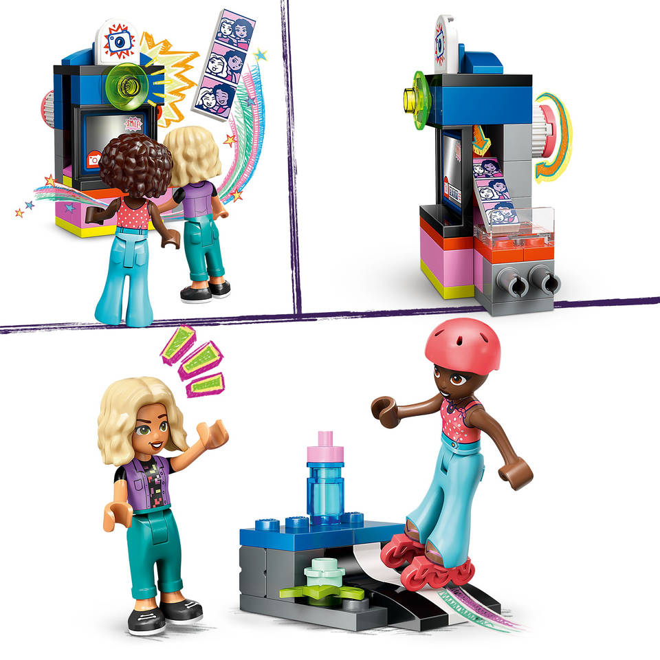 LEGO Friends kapsalon en accessoirewinkel 42662