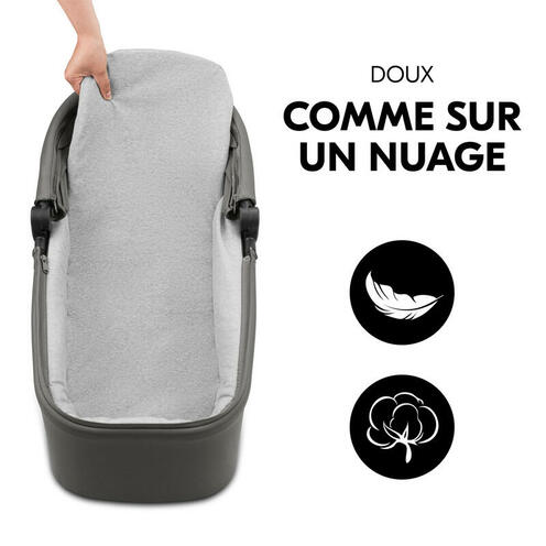 Poussette DUO Move N Care - Gris Foncé - HAUCK