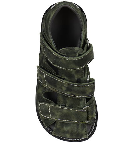 Angulus Sandalen - Marshland Print Suede