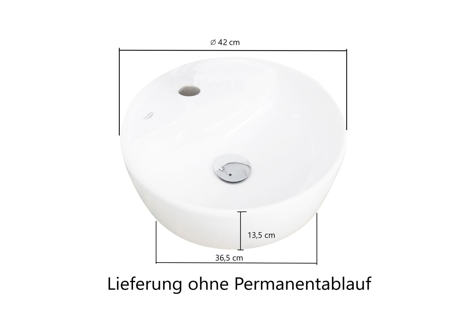 Waschtischkombination Brügge Wotaneiche NB B/H/T 61x200x47cm