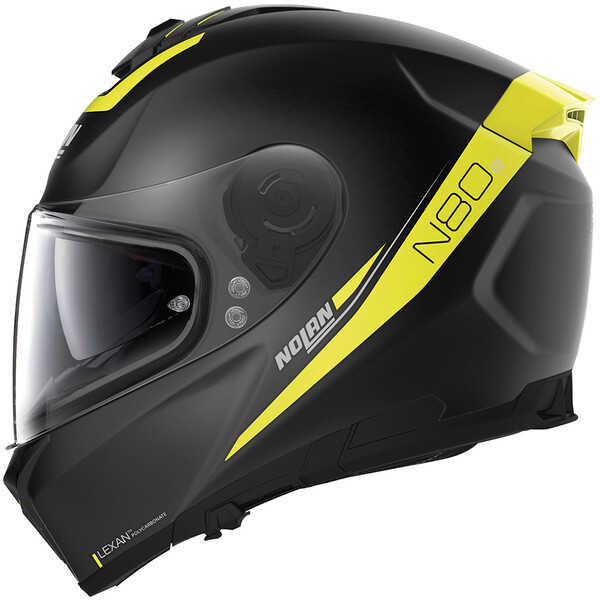 Nolan - Casque N80-8 Staple N-Com Noir / Jaune