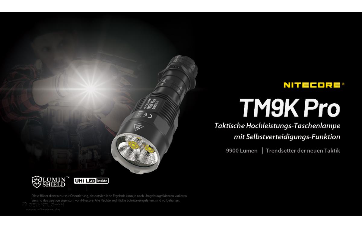 Taschenlampe TM9K Pro 9900 lm<br>Taschenlampe